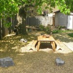 mulch surface in playground