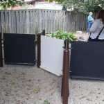 chalkboard dividers in playground